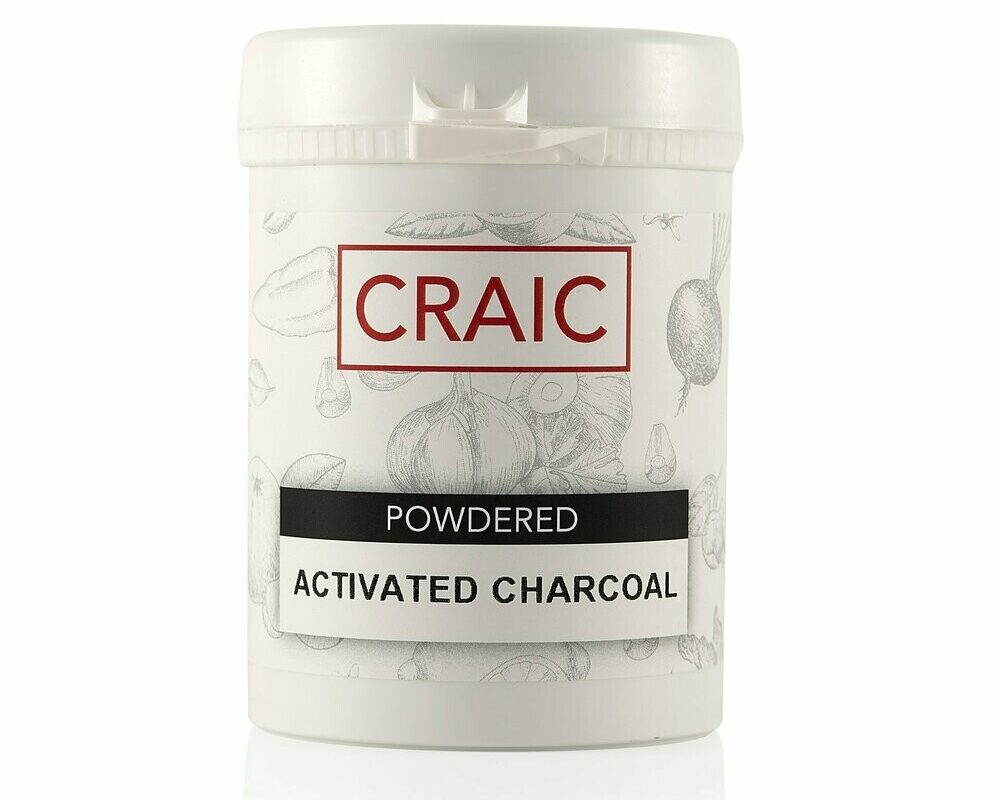 50g tub of activated charcoal powder