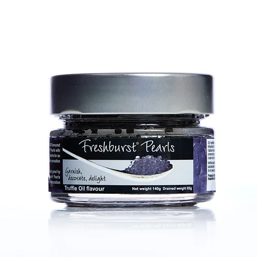 jar of truffle flavour freshburst pearls