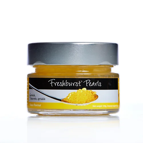 jar of yuzu flavour freshburst pearls