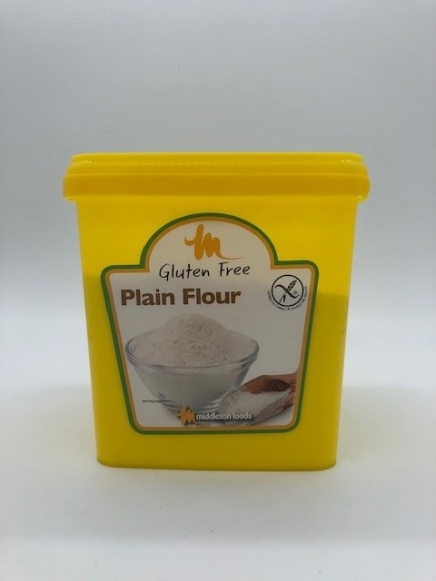 tub of gluten free plain flour