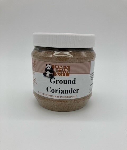 tub of ground coriander