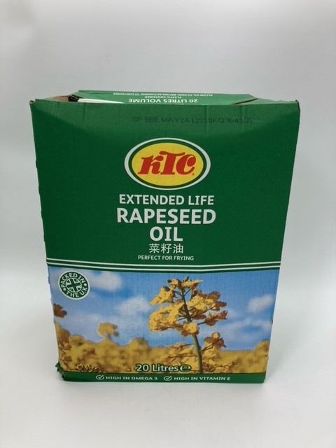 20 litre drum of rapeseed oil