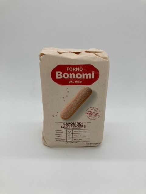 packet of sponge fingers/ lady fingers