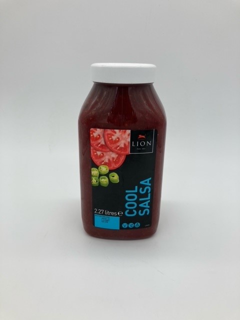 jar of lion cool salsa