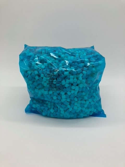 bag of mini pink and white marshmallow