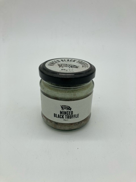 jar of minced black truffle