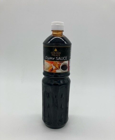 bottle of golden palace oyster sauce