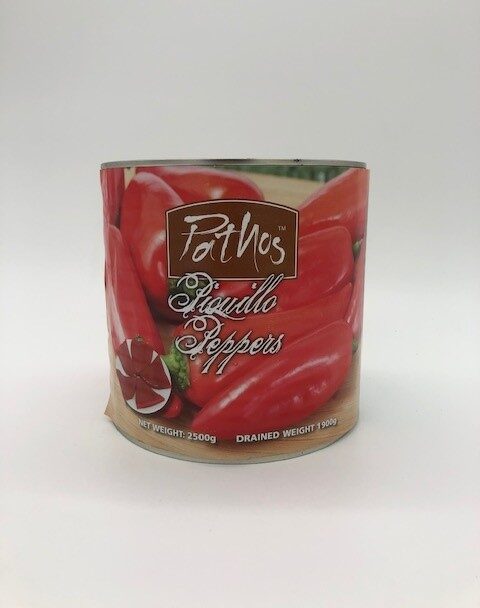 large 3kg catering tin of piquillo peppers