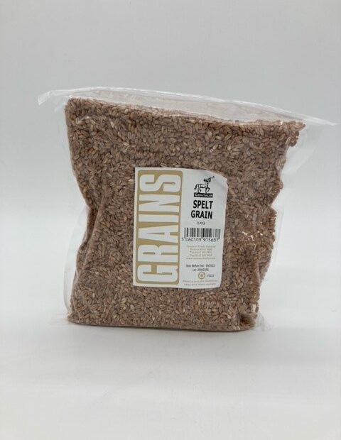 1kg bag of spelt grain