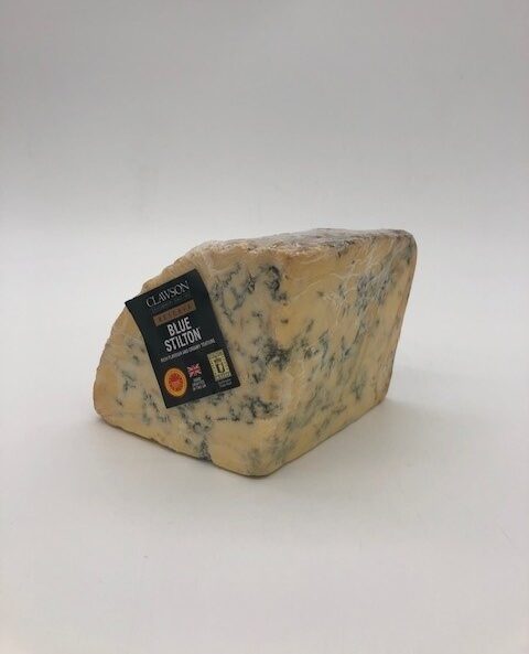 block of stilton cheese