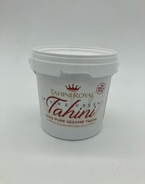 tub of tahini paste