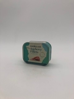 tin of anchovy fillets