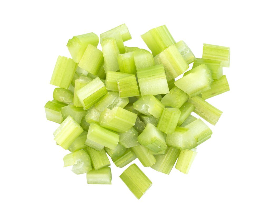 diced fresh celery