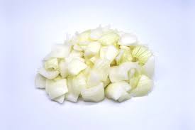 diced onions