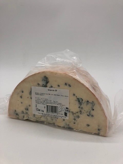 block of gorgonzola cheese