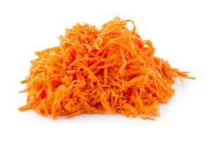 fine grated carrots