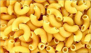 pile of macaroni pasta
