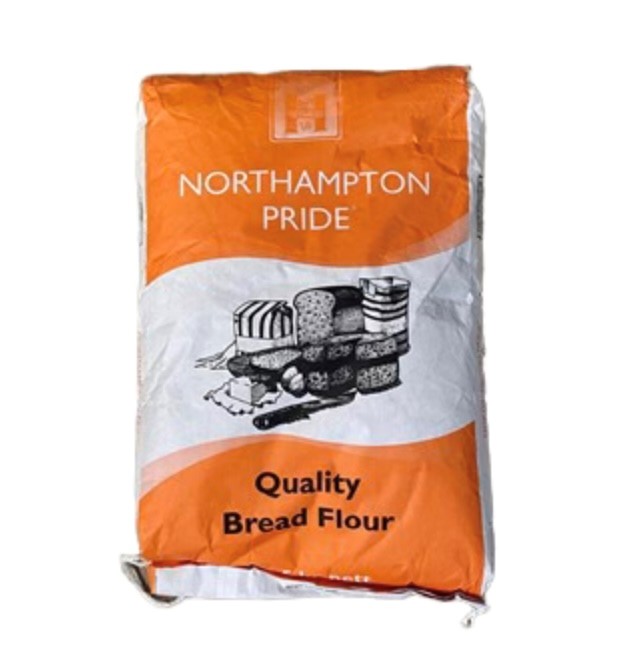 large sack of northampton pride bread flour