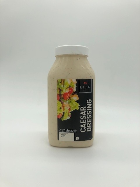 catering bottle of caesar dressing