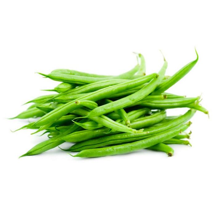 a pile of fresh green fine beans